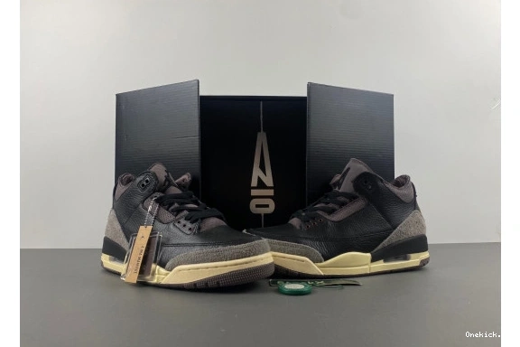 Ma FZ4811-001 Manière Popular FZ4811-001 Black Retro Jordan 3 305  A 0607